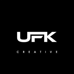 UFK Letter Initial Logo Design Template Vector Illustration