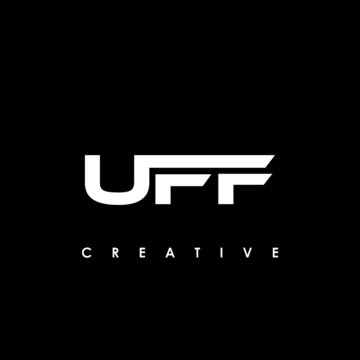 UFF Letter Initial Logo Design Template Vector Illustration