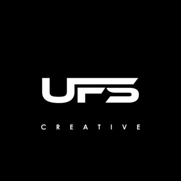 UFS Letter Initial Logo Design Template Vector Illustration