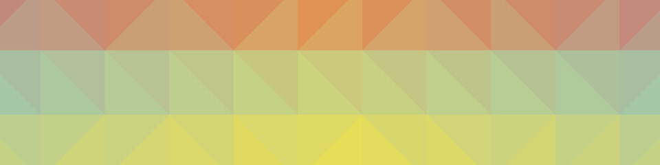 Fototapeta premium Abstract color Low-Polygones Generative Art background illustration