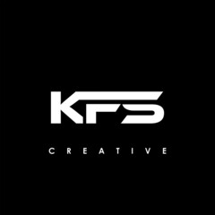 KFS Letter Initial Logo Design Template Vector Illustration
