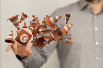 Website under construction page 3d