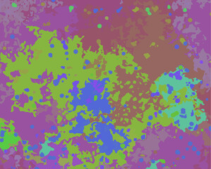 Seamless pattern.Art design trendy 80s-90s memphis style.Creative vector illustration of children cartoon color splash background.Modern abstract design poster, pattern and geometric elements design.