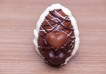 festive easter with easter eggs