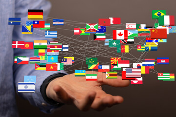 international flags 3d global partner