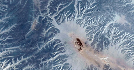 glioma,  abstract photography of the deserts of Africa from the air. 