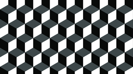 Geometric themed screen illustration design,hexagon design.Modern. Dark color embossed design.For wallpaper.Embossed hexagon black background. Light and shadow.modern background.colorful.black surface