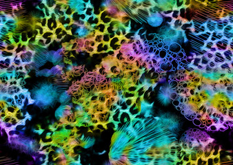 unique animal skin pattern