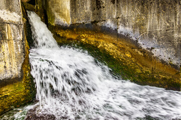 old sluice in bavaria - germany