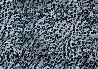 abstract leopard print	

