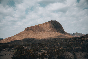 landscape with clouds