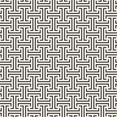 Vector seamless pattern. Modern stylish abstract texture. Repeating geometric tiles