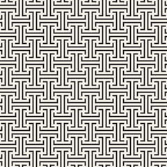 Vector seamless pattern. Modern stylish abstract texture. Repeating geometric tiles