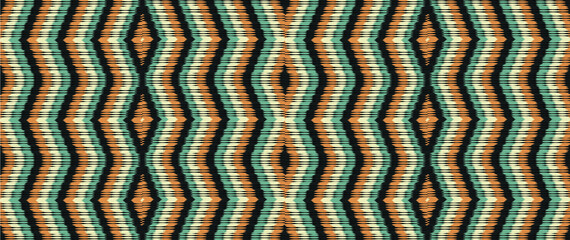 Geometric ethnic oriental ikat pattern traditional Design.,carpet,wallpaper,clothing,wrapping,fabric,embroidery style.wave.border.Ink on clothes.Tribal vector texture.Scandinavian,Gypsy, Mexican.EPS10