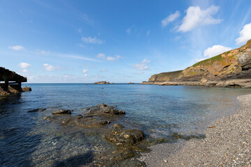 The Lizard, Cornwall on a beautiful sunny day.