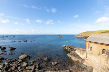 The Lizard, Cornwall on a beautiful sunny day.