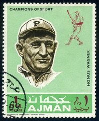 Honus Wagner (1874-1955), American baseball shortstop, circa 1969