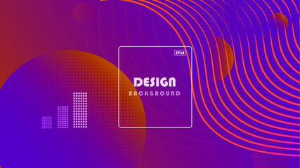 dynamic background shape gradient pattern creative geometric wallpaper trendy gradient shapes composition.  composition,Template for the design of a website landing page or background .Colorful.Eps10 