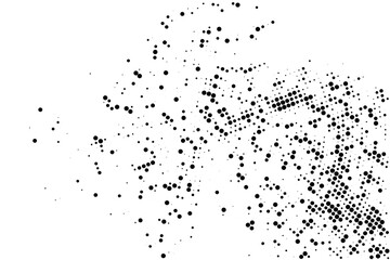 Halftone texture with dots. Vector. Modern background.