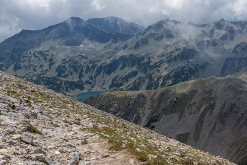 Landscape from Vihren Peak, Pirin Mountain, Bulgaria