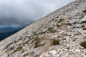 Landscape from Vihren Peak, Pirin Mountain, Bulgaria