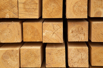 Edged boards.Building material.The material is made of wood.