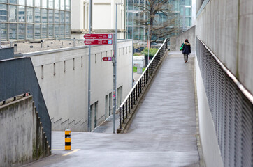 Obraz premium Tunnelweg, Aarau, Schweiz