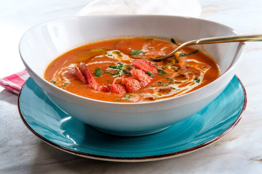 French Lobster Bisque Soup