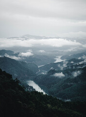 mist over mountain