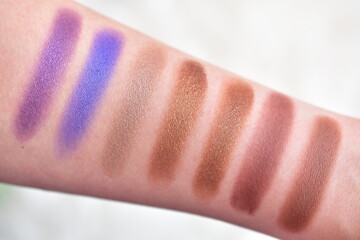 eyeshadow swatch
