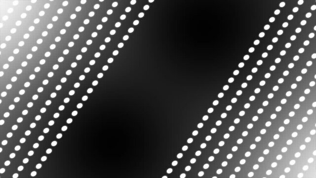 abstract dots geometric black looped