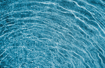 blue water swimming pool texture