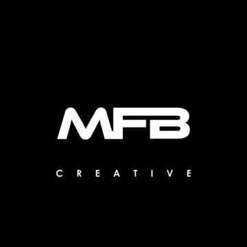 MFB Letter Initial Logo Design Template Vector Illustration