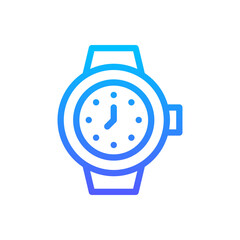 Wristwatch Vector Icon. Hotel and Services Symbol EPS 10 