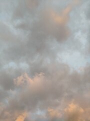 clouds in the sky