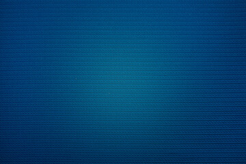 Blue horizontal fabric macro texture