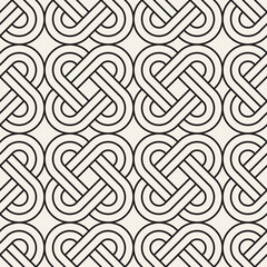 Vector seamless pattern. Modern stylish abstract texture. Repeating geometric tiles