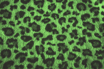 Ounce Jaguar green and black pattern