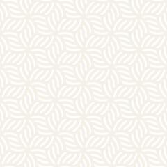 Vector seamless off-white subtle pattern. Modern stylish abstract texture. Repeating geometric tiles