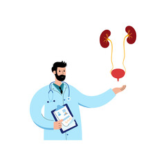 Kidney disease concept