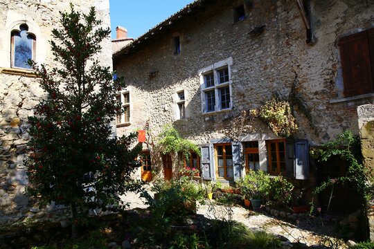 old street in the town