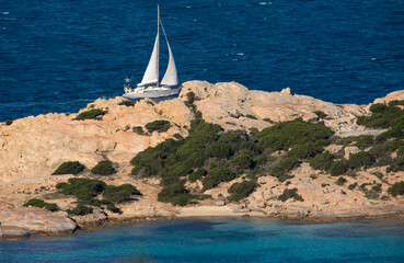 Sardegna, Arcipelago di La Maddalena, paesaggi marini