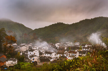 village in the mountains