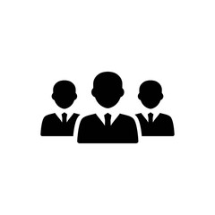 Businessman manager icon