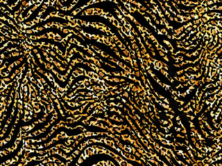 abstract seamless leopard print	