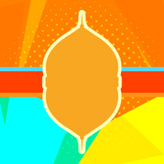 background, colorful, chart, islamic, ketupat, abstrak, 