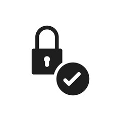 padlock conform icon sign symbol