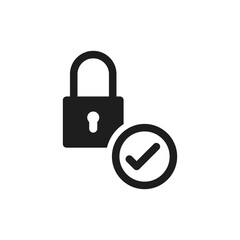 padlock conform icon sign symbol