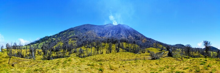 Volcan Turrialba au Costa Rica