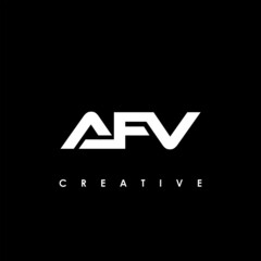AFV Letter Initial Logo Design Template Vector Illustration